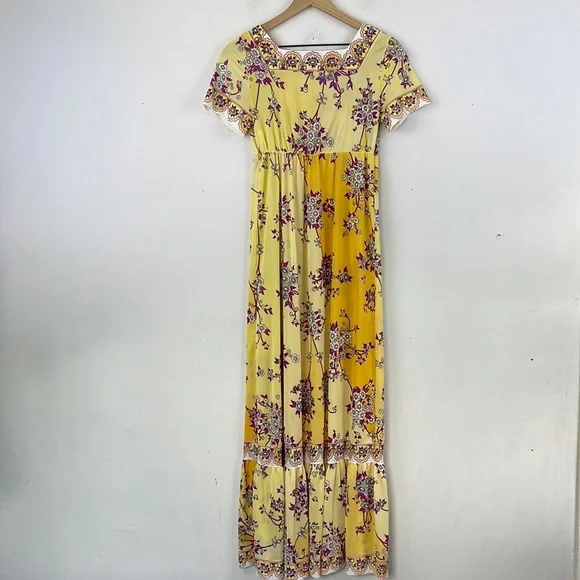 Vintage Emilio Pucci Maxi Dress Size Small - Picture 5 of 12